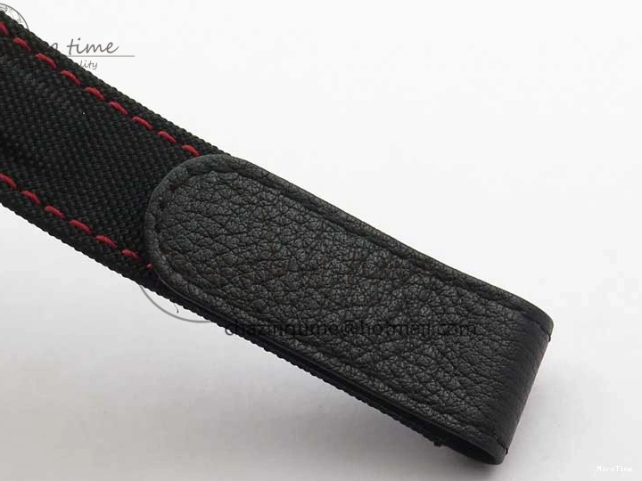 MiroTime 0124 Stretchable Daytona DIW All Black Carbon Noob 1:1 Best Edition Black Dial on Black Nylon Strap SA 2582